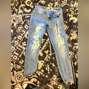 Size 9 cropped jeans